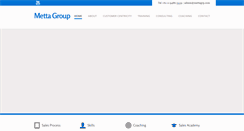 Desktop Screenshot of mettagrp.com